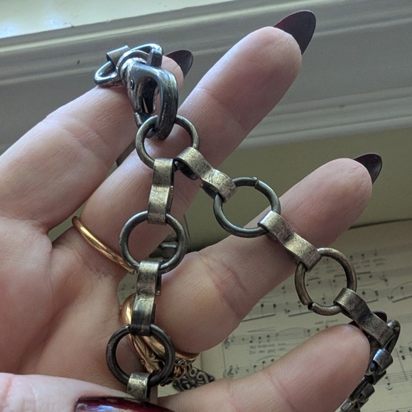 Vintage Silver Chain Belt - Picture 10 of 10